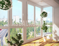 Французское остекление балконов